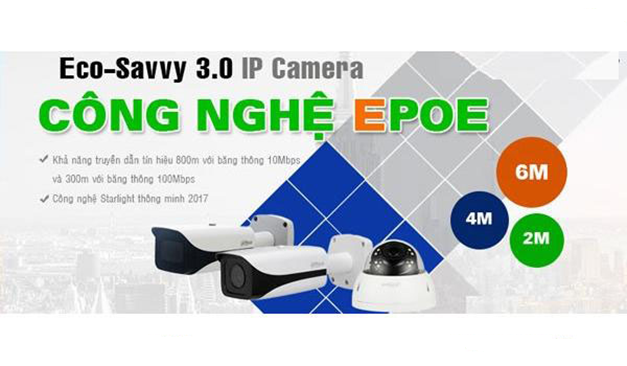 Công nghệ Dahua ra mắt hệ thống IP ePOE