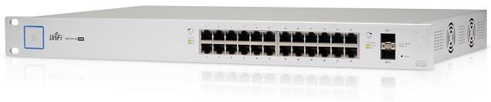 4-Port Switch PoE Gigabit 24V & 802.3af/at UniFi US-24-500W
