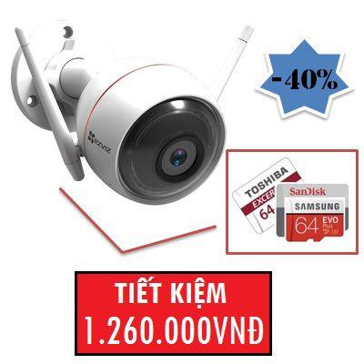 CAMERA EZVIZ 1.0MP WIFI NGOÀI TRỜI CS-CV310