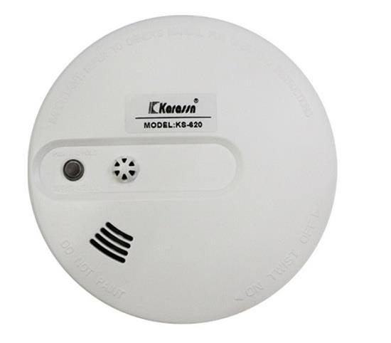 Báo khói quang tích hợp báo nhiệt không dây KARASSAN KS-620