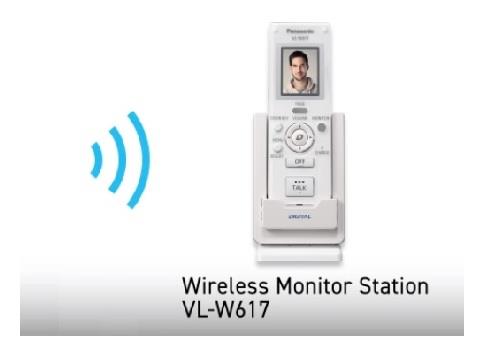 Màn hình không dây cầm tay PANASONIC VL-W617VN