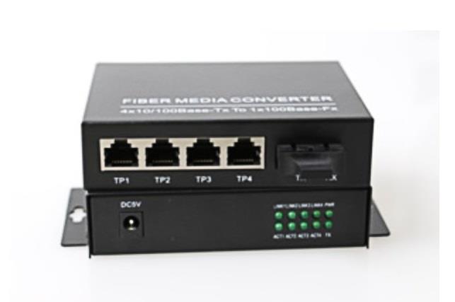 10/100M Dual Fiber Single-Mode Media Converter NETONE NO-MCF-SM20/4E