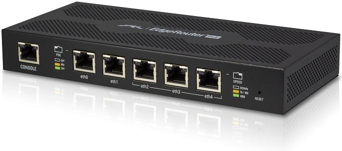 5-Port Gigabit Ethernet Router with PoE Out UBIQUITI EdgeRouter ERPoe-5