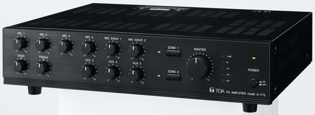 Mixer Amplifier chọn 2 vùng 240W TOA A-1724