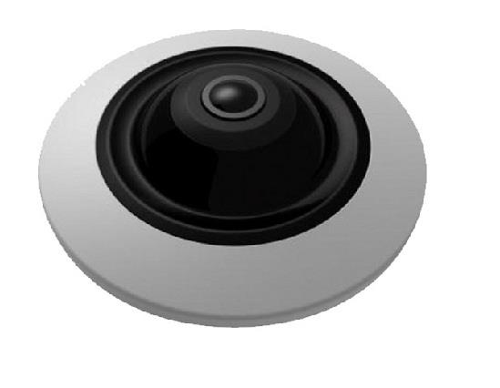 Camera HD-TVI Fisheye 5.0 Megapixel HDPARAGON HDS-5897TVI-360P