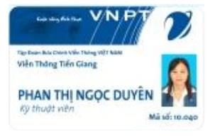 Thẻ Nhân Viên có Chip cảm ứng