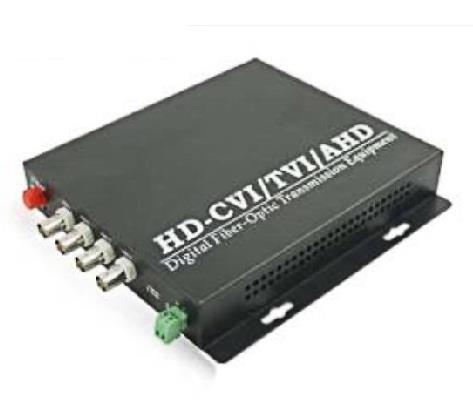 Bộ chuyển đổi Quang-Điện Video Converter 4 kênh NETONE NO-VCF 4VHD 1D-T/R