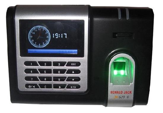 Máy chấm công vân tay và thẻ cảm ứng RONALD JACK X-628C